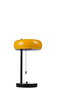 Opviq Lámpara de Mesa Mostaza y Negro 8896-2